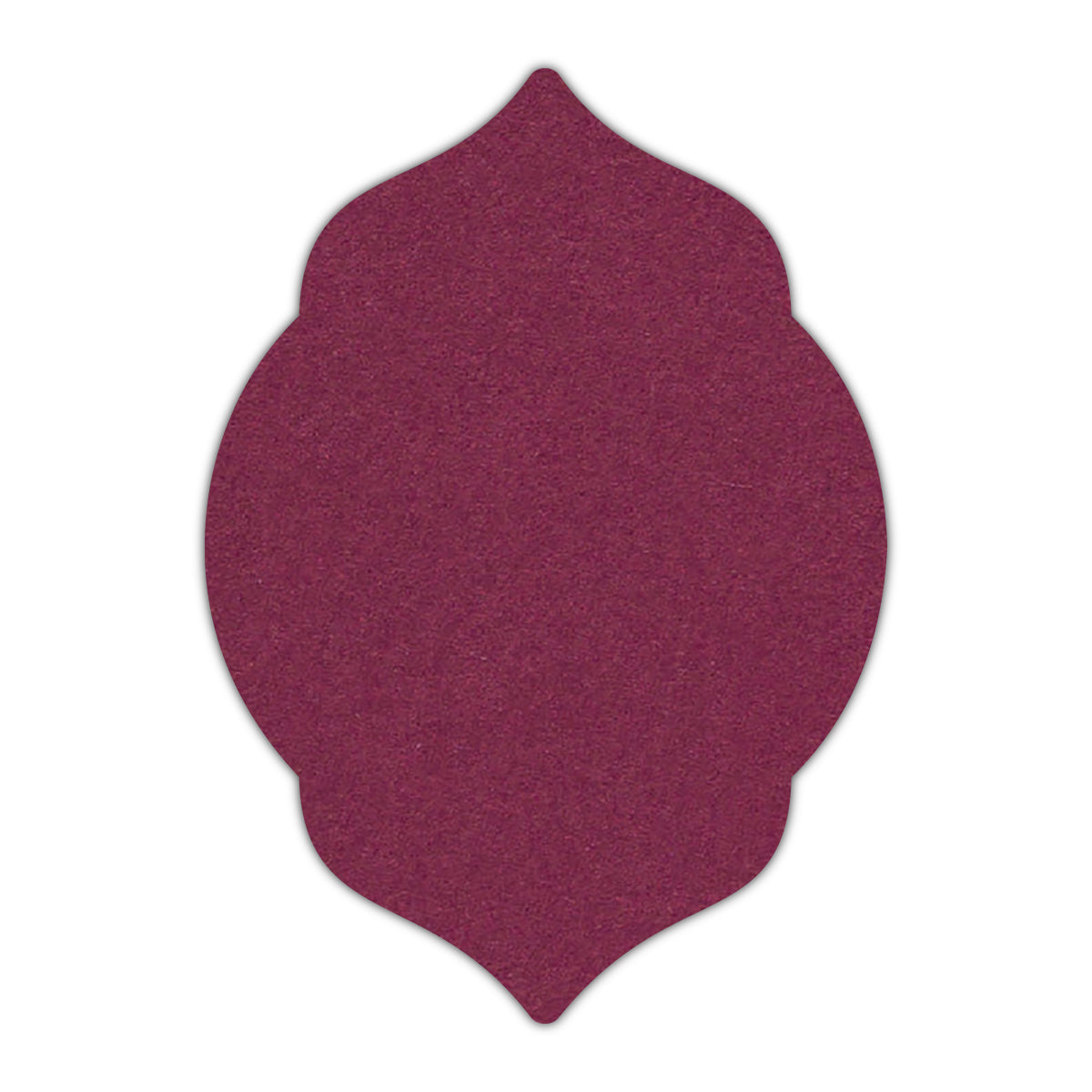 CMYK Print on Orchid Cardstock | Shape P5 | 3" x 5"