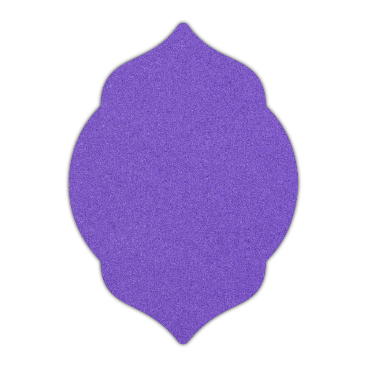 CMYK Print on Purple Cardstock | Shape P5 | 4.25" x 5.5"