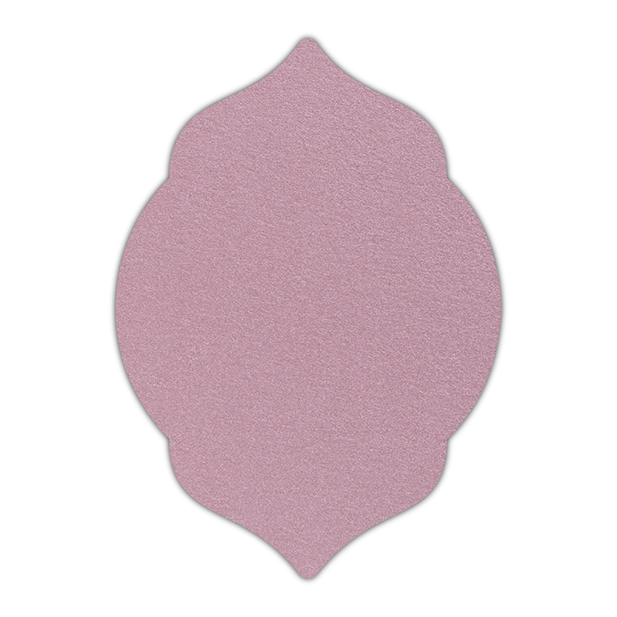 CMYK Print on Shimmer Rose Gold Cardstock | Shape P5 | 11" x 14"