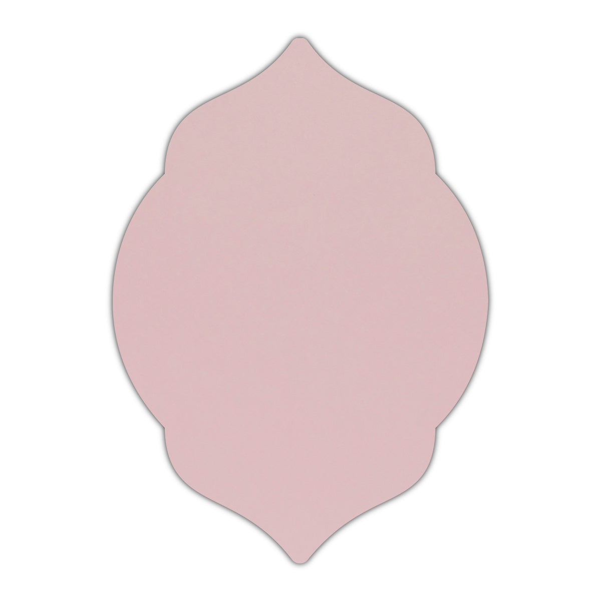 CMYK Print on Shimmer Rose Quartz Cardstock | Shape P5 | 5.5" x 8.5"
