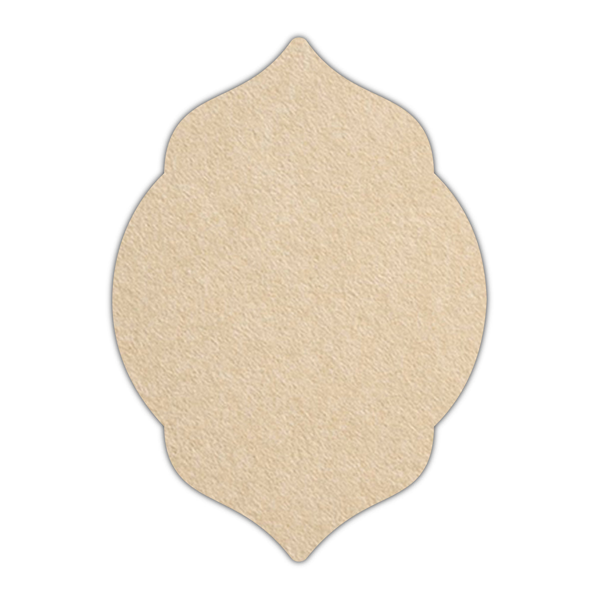 CMYK Print on Wheat Cardstock | Shape P5 | 3" x 5"