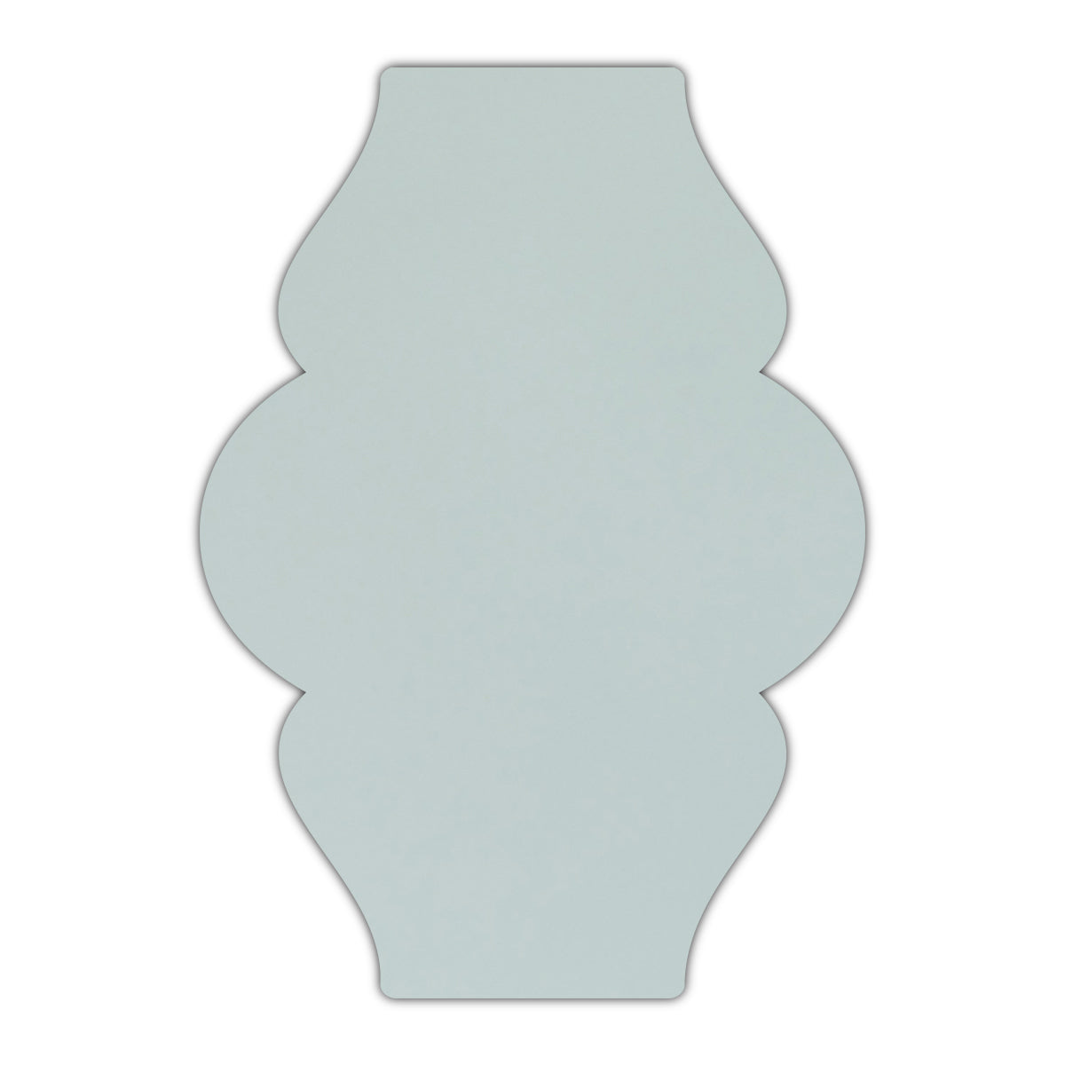 CMYK Print on Shimmer Aquamarine Cardstock | Shape P6 | 8" x 10"
