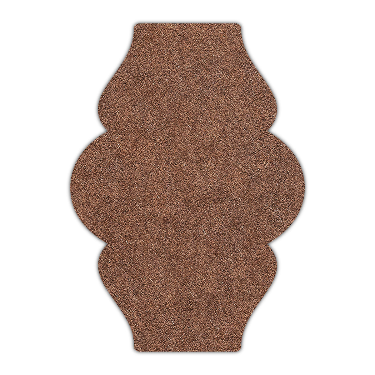 CMYK Print on Bagdad Brown Cardstock | Shape P6 | 5" x 7"