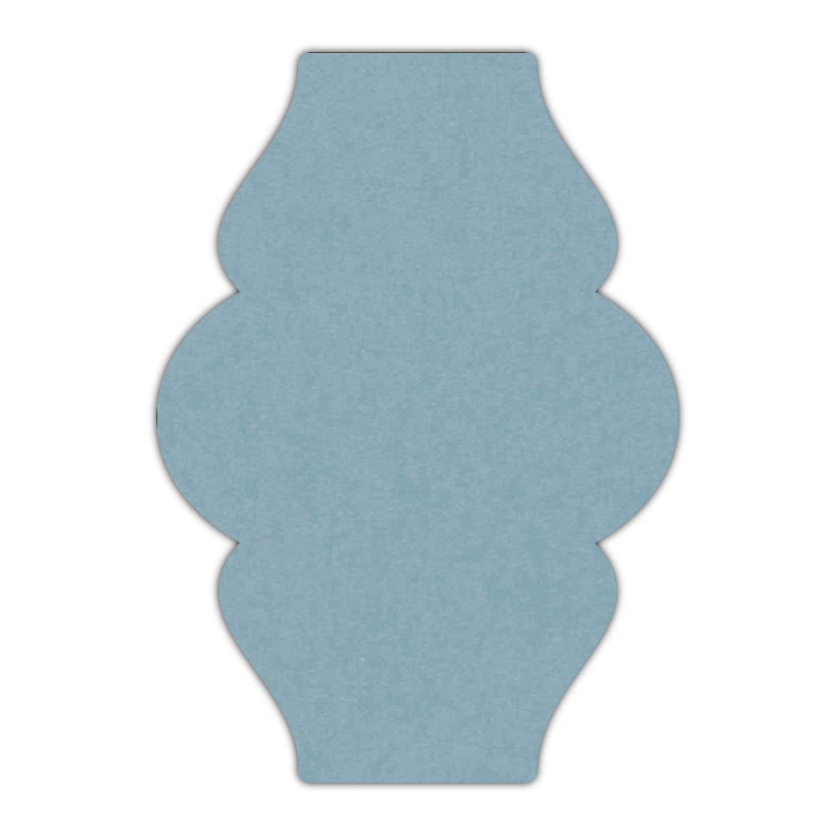 CMYK Print on Baltic Sea Cardstock | Shape P6 | 2.5" x 3.5"