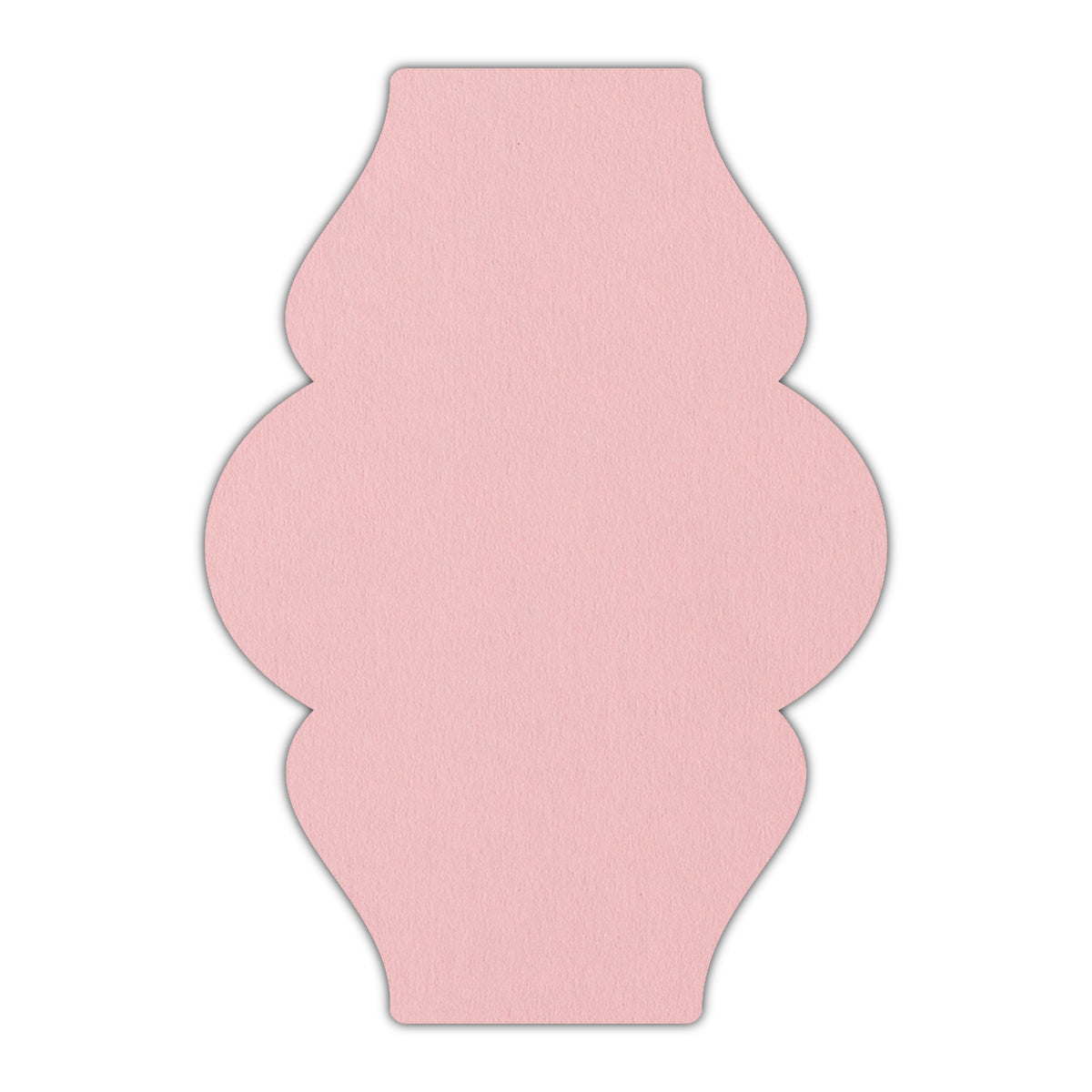 CMYK Print on Candy Pink Cardstock | Shape P6 | 11" x 14"