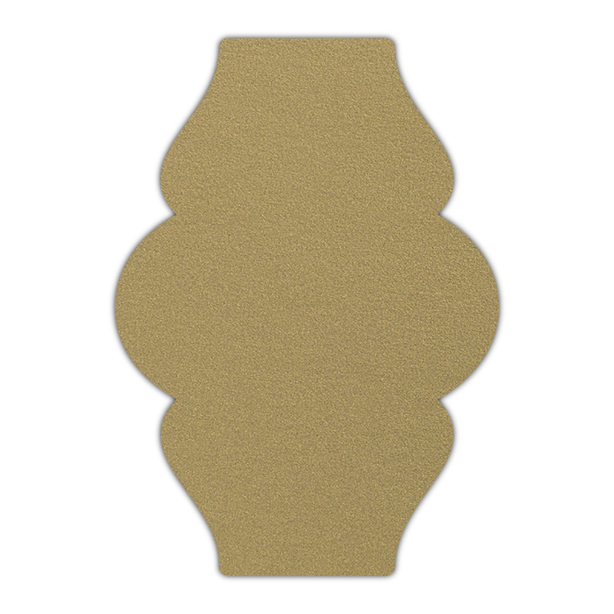 CMYK Print on Shimmer Gold Leaf Cardstock | Shape P6 | 2.5" x 3.5"