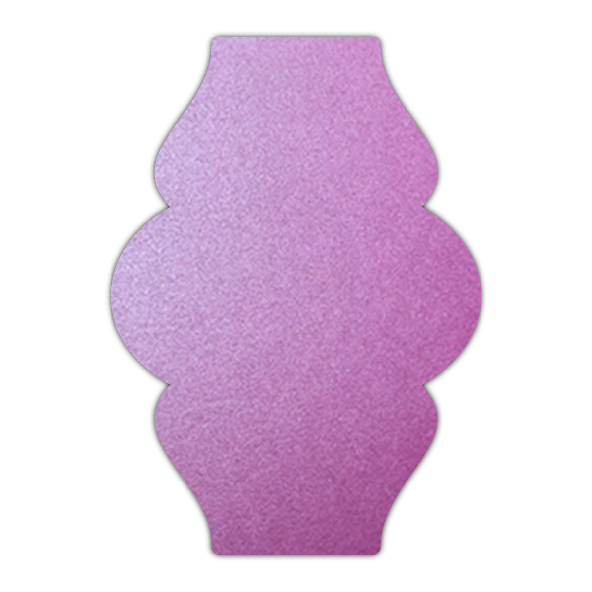 CMYK Print on Shimmer Punch Cardstock | Shape P6 | 3" x 5"