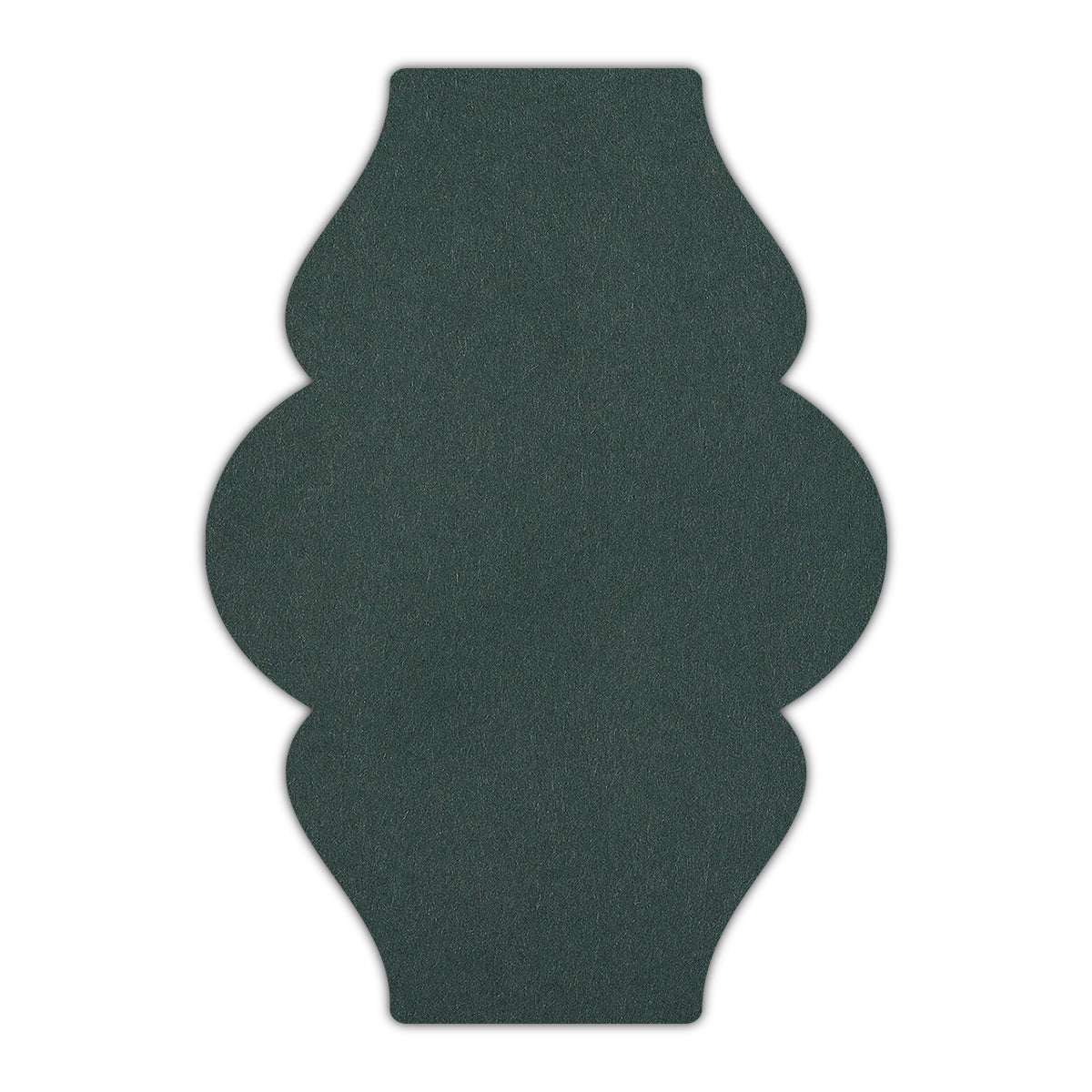 CMYK Print on Racing Green Cardstock | Shape P6 | 2" x 3.5"