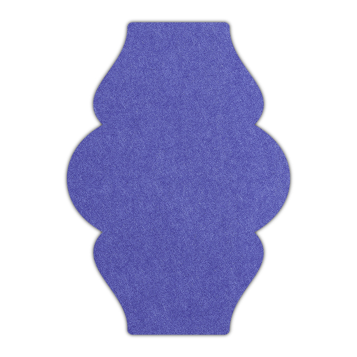 CMYK Print on Royal Blue Cardstock | Shape P6 | 3.5" x 5"
