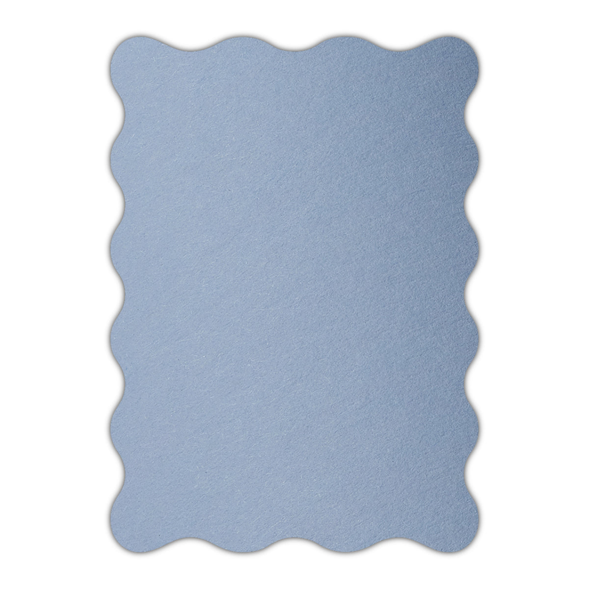 CMYK Print on Azure Blue Cardstock | Shape P73 | 8" x 10"