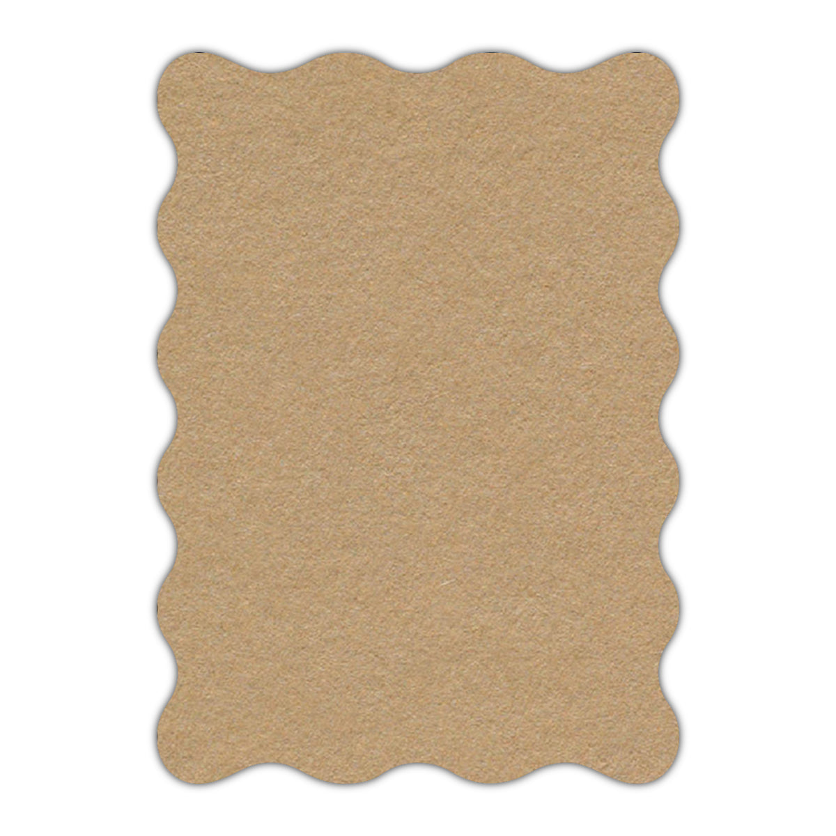 CMYK Print on Camel Cardstock | Shape P73 | 5.5" x 8.5"
