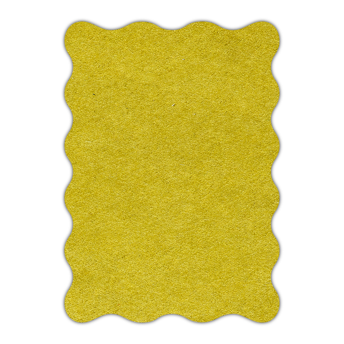 CMYK Print on Chartreuse Cardstock | Shape P73 | 2.5" x 3.5"