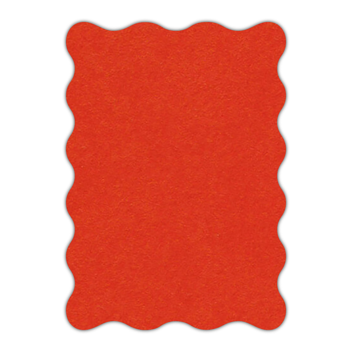 CMYK Print on Chili Pepper Cardstock | Shape P73 | 3" x 4"
