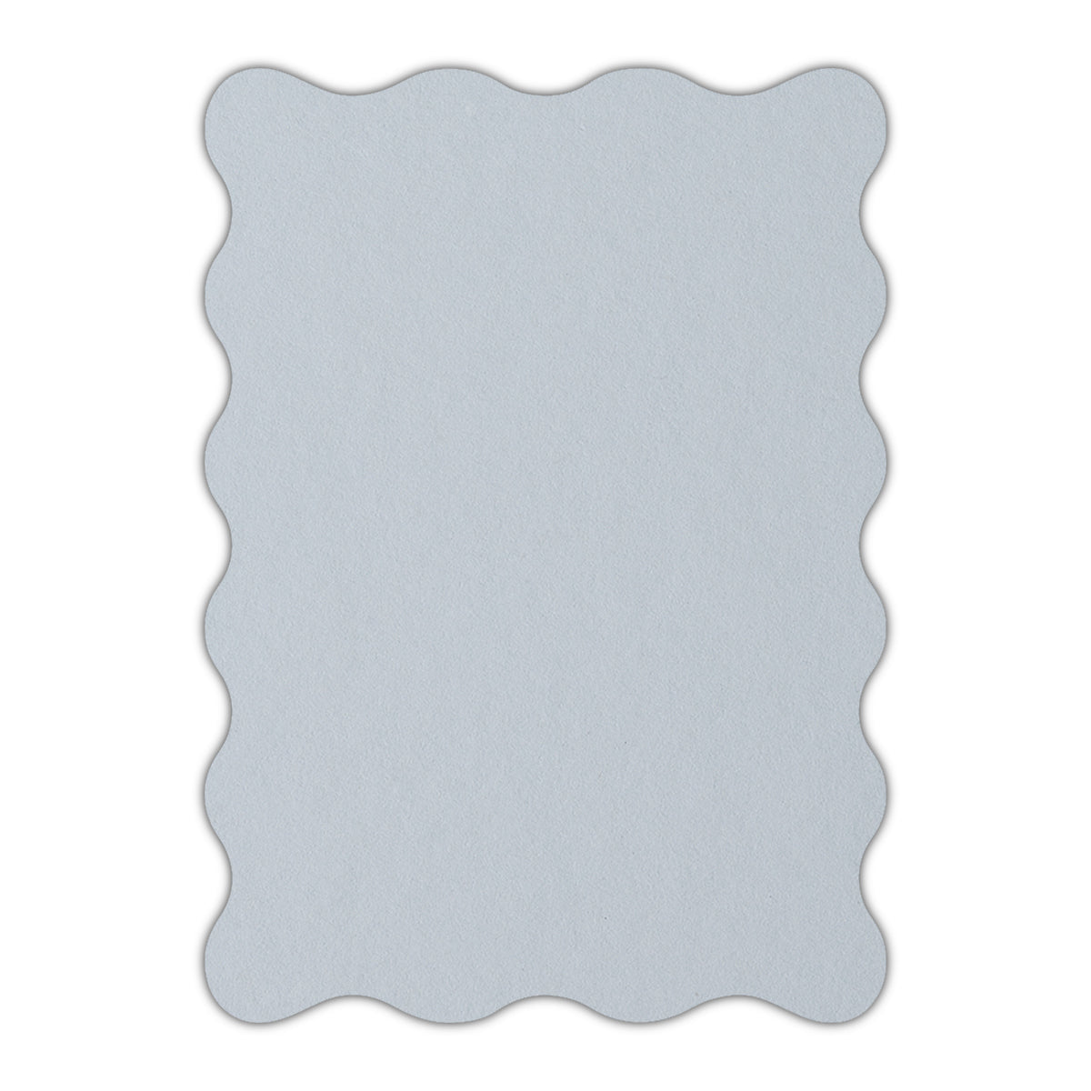 CMYK Print on Cool Blue Cardstock | Shape P73 | 3" x 5"