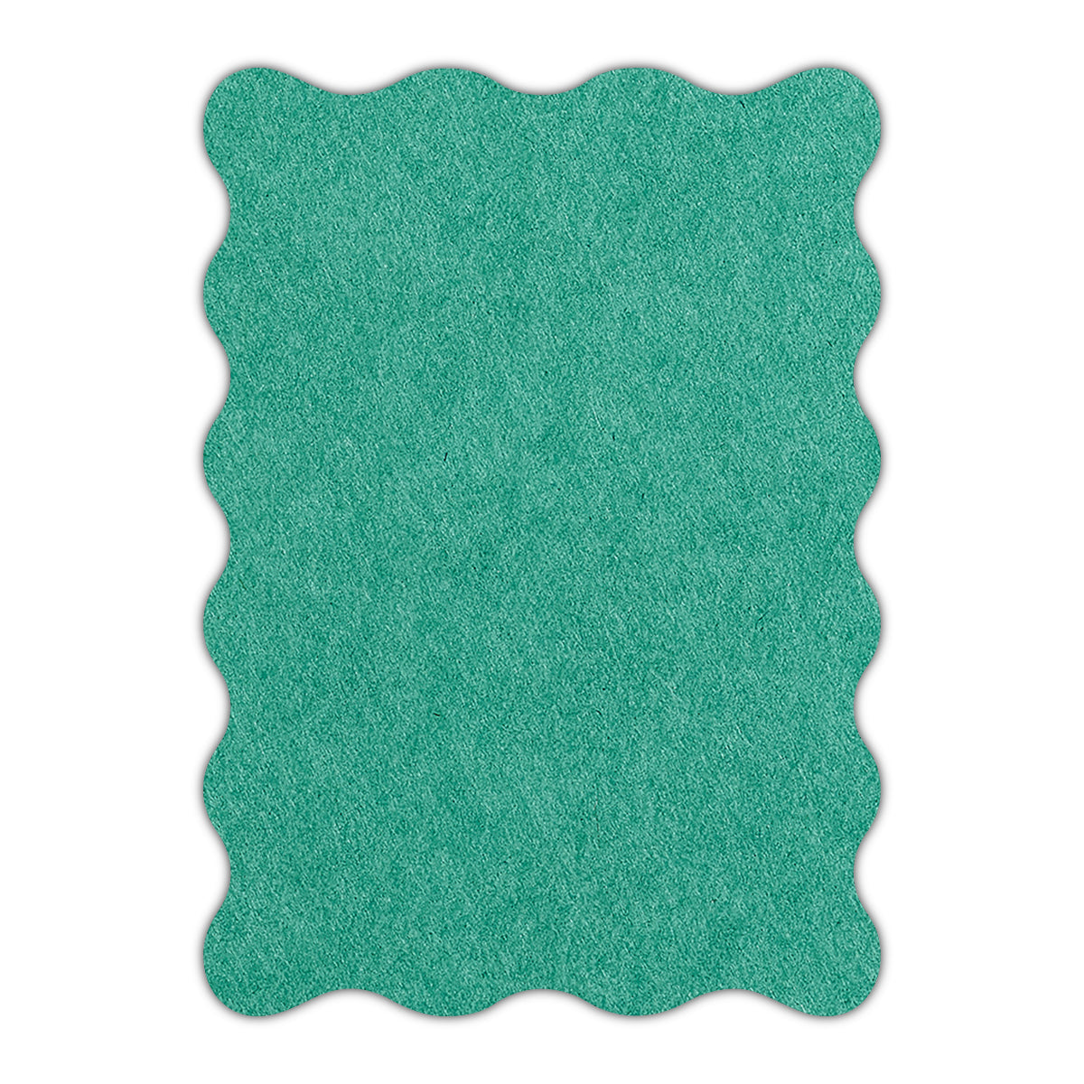 CMYK Print on Emerald Cardstock | Shape P73 | 5.5" x 8.5"