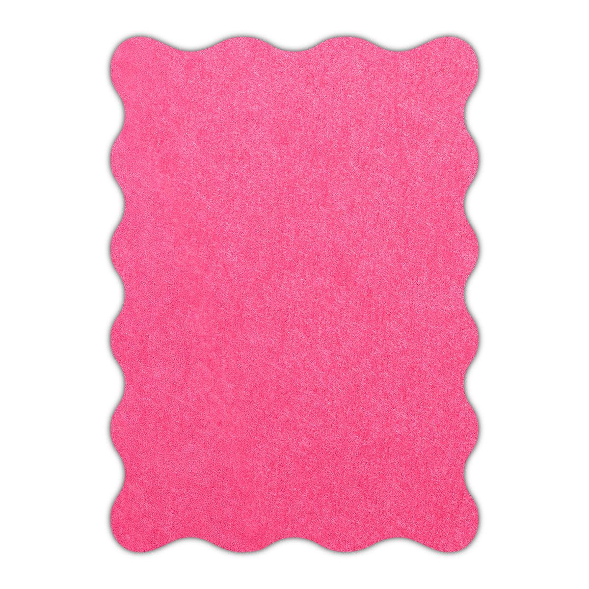 CMYK Print on Hot Pink Cardstock | Shape P73 | 5" x 7"