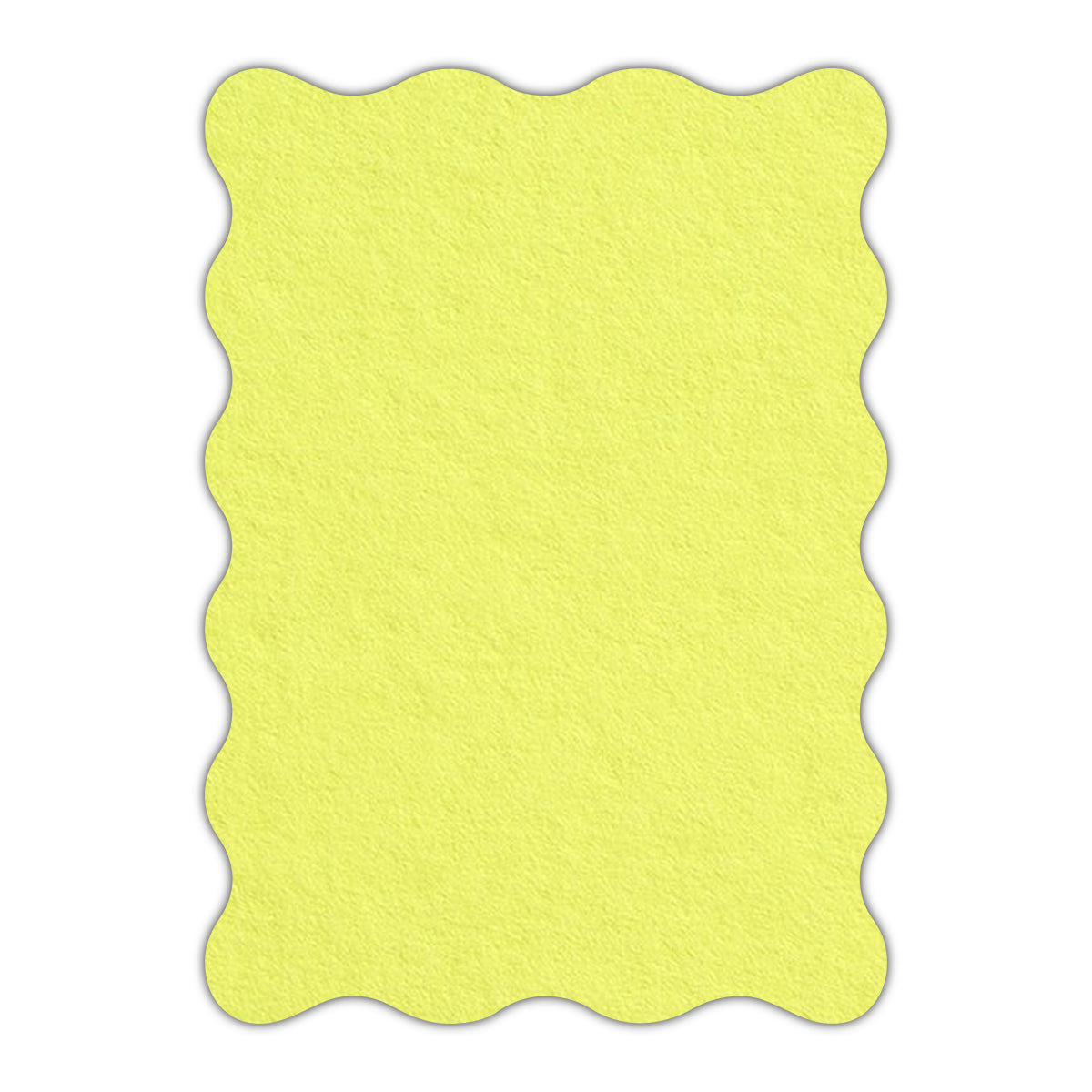 CMYK Print on Key Lime Cardstock | Shape P73 | 2" x 3"