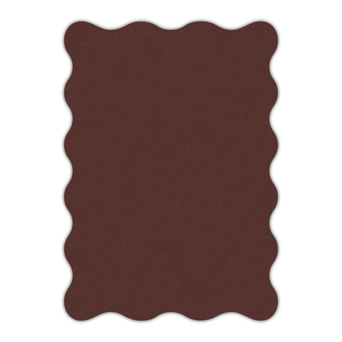 CMYK Print on Port Wine Cardstock | Shape P73 | 11" x 14"