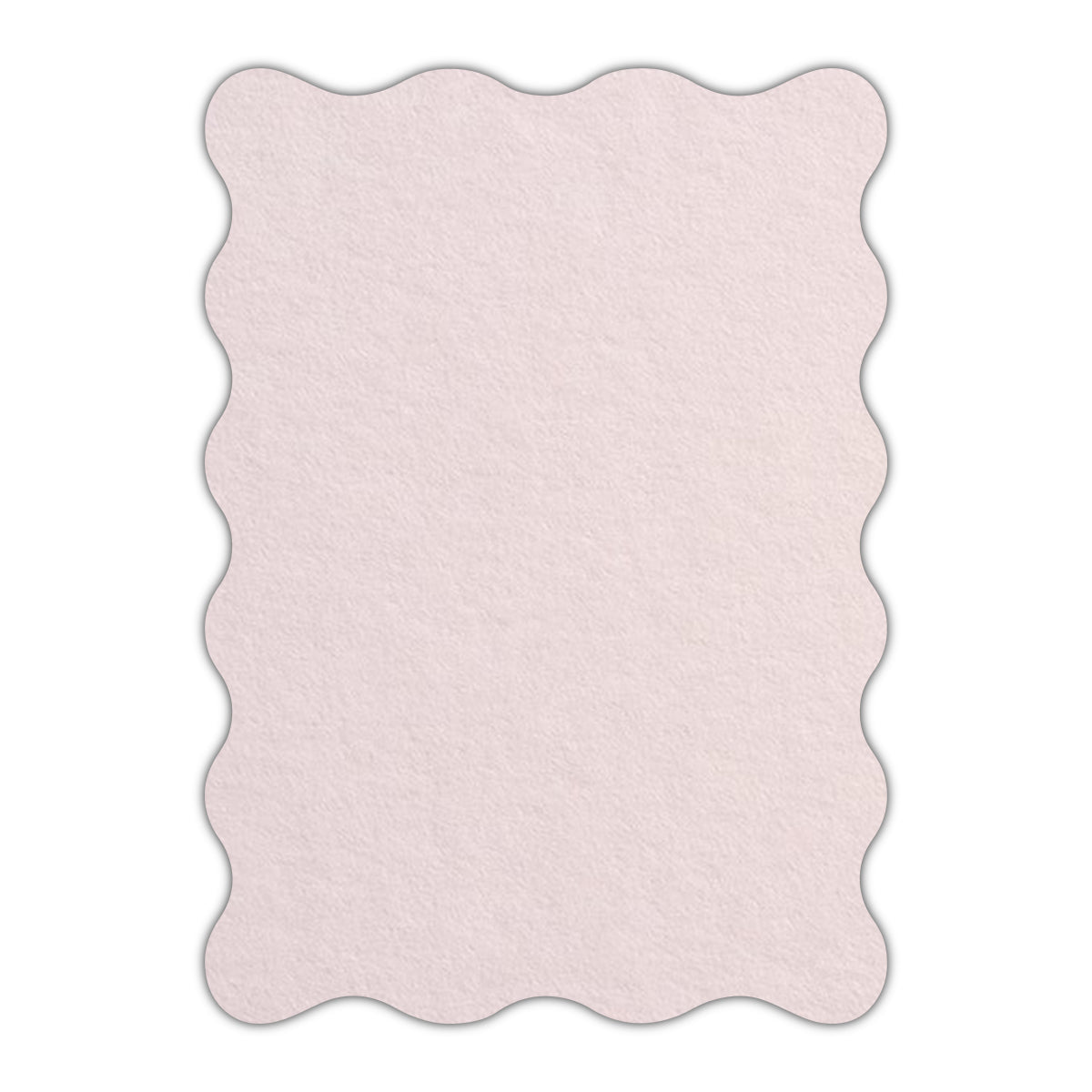 CMYK Print on Powder Pink Cardstock | Shape P73 | 8" x 10"