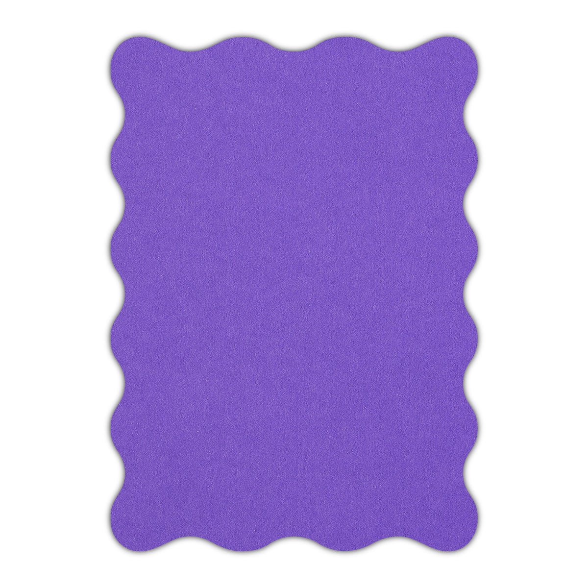 CMYK Print on Purple Cardstock | Shape P73 | 5" x 7"