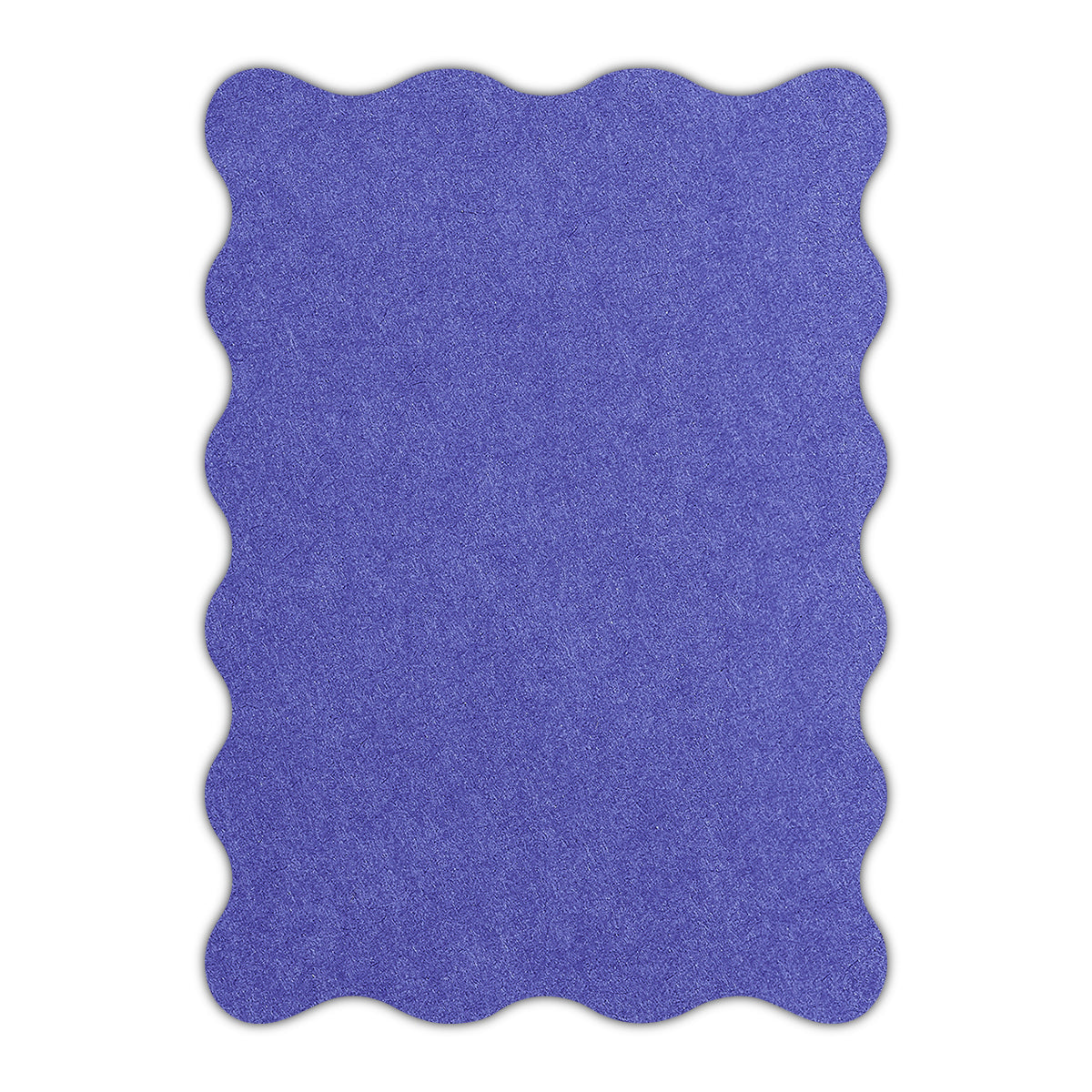CMYK Print on Royal Blue Cardstock | Shape P73 | 11" x 17"