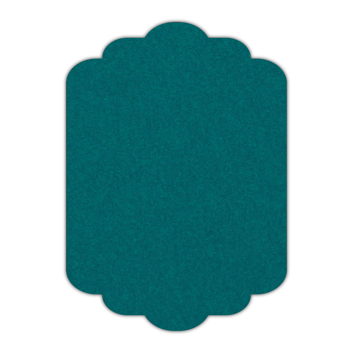 CMYK Print on Atoll Cardstock | Shape P74 | 2" x 3"