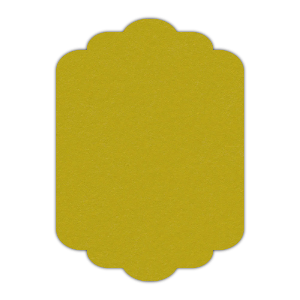 CMYK Print on Kiwi Cardstock | Shape P74 | 11" x 14"