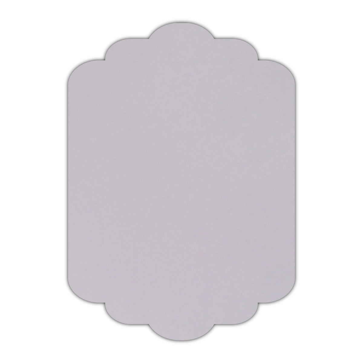 CMYK Print on Shimmer Kunzite Cardstock | Shape P74 | 3" x 5"