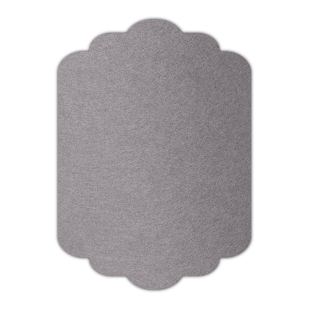 CMYK Print on Smoke Cardstock | Shape P74 | 3" x 5"