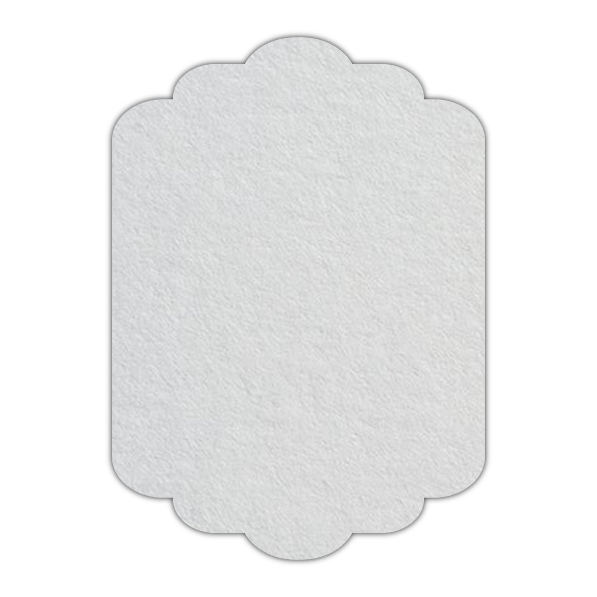 CMYK Print on Signature White Cardstock | Shape P74 | 5" x 8"