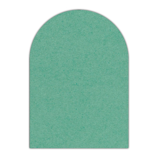 CMYK Print on Caribbean Blue Cardstock | Shape P76 | 11" x 14"