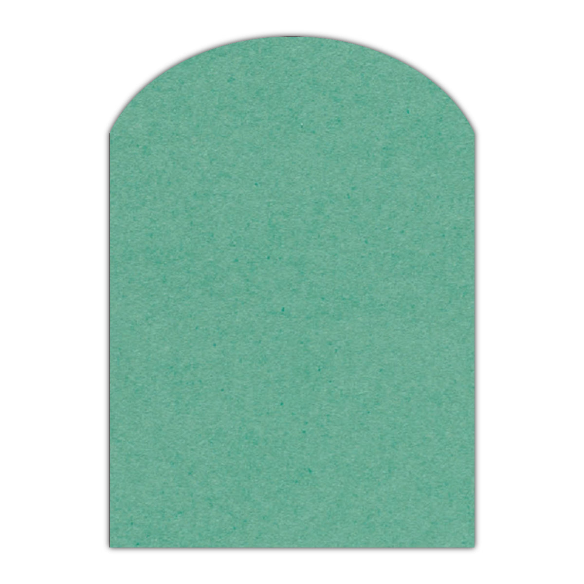 CMYK Print on Caribbean Blue Cardstock | Shape P77 | 8" x 10"