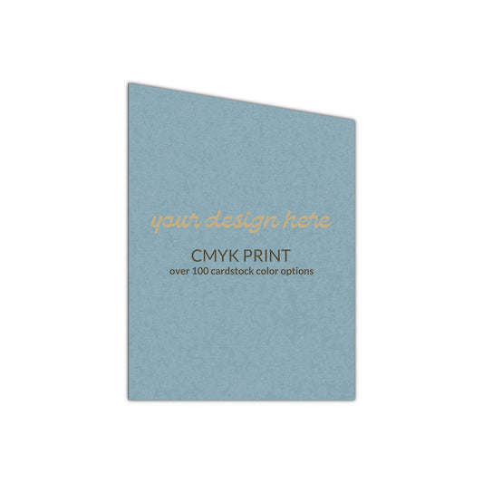 Shape P79 Diecut Card | CMYK Print | 2" x 3.5"