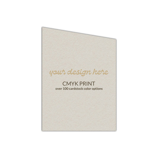 Shape P79 Diecut Card | CMYK Print | 2" x 3"
