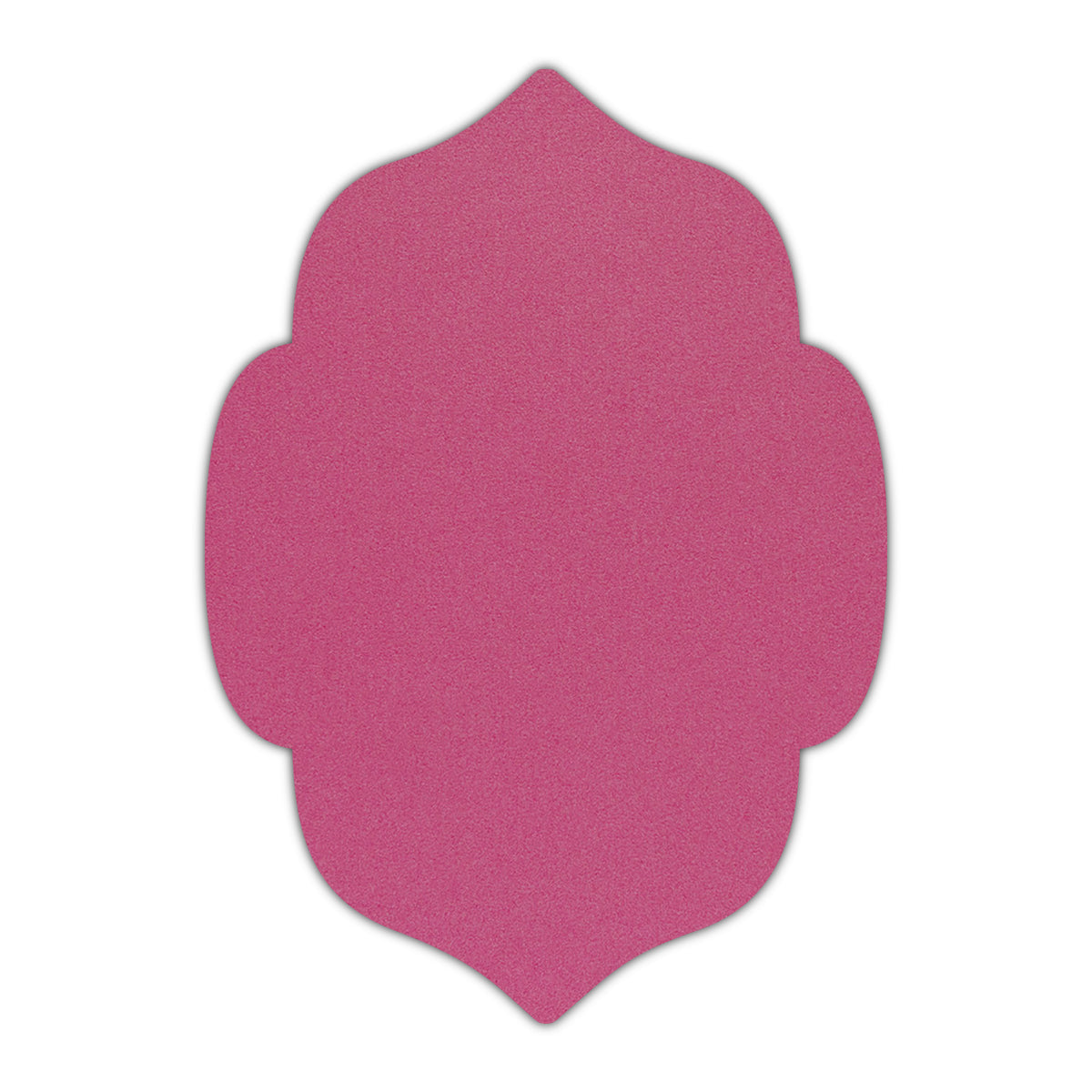CMYK Print on Shimmer Azalea Cardstock | Shape P7 | 6" x 9"