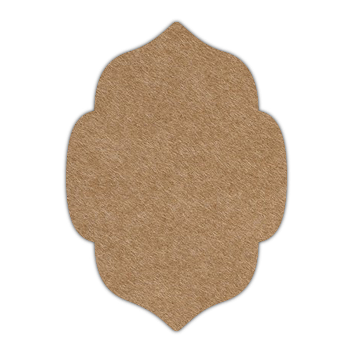 CMYK Print on Beach Sand Cardstock | Shape P7 | 5" x 8"