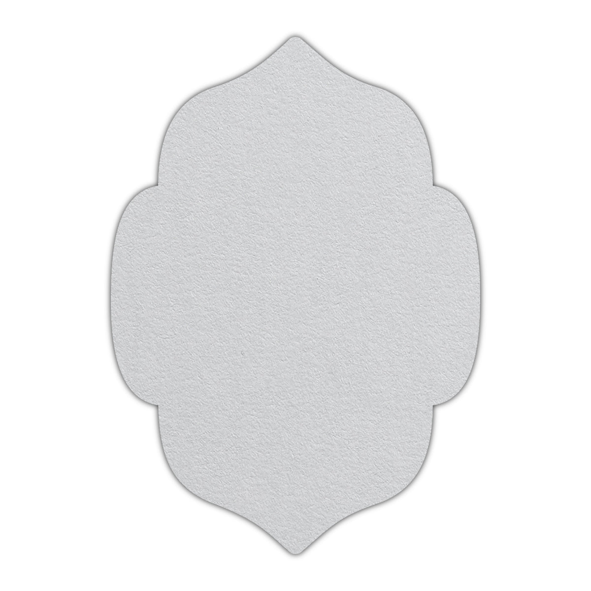 CMYK Print on Bright White Cardstock | Shape P7 | 2" x 3.5"