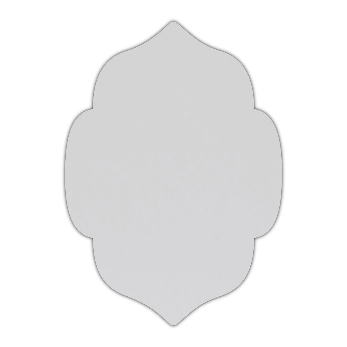 CMYK Print on Shimmer Crystal Cardstock | Shape P7 | 2.5" x 3.5"