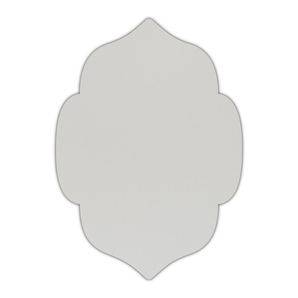 CMYK Print on Shimmer Diamond Cardstock | Shape P7 | 3" x 4"