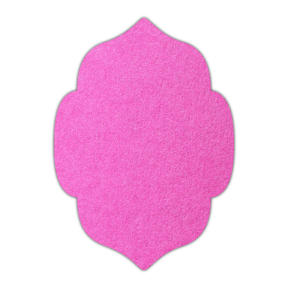 CMYK Print on Fuchsia Pink Cardstock | Shape P7 | 11" x 17"
