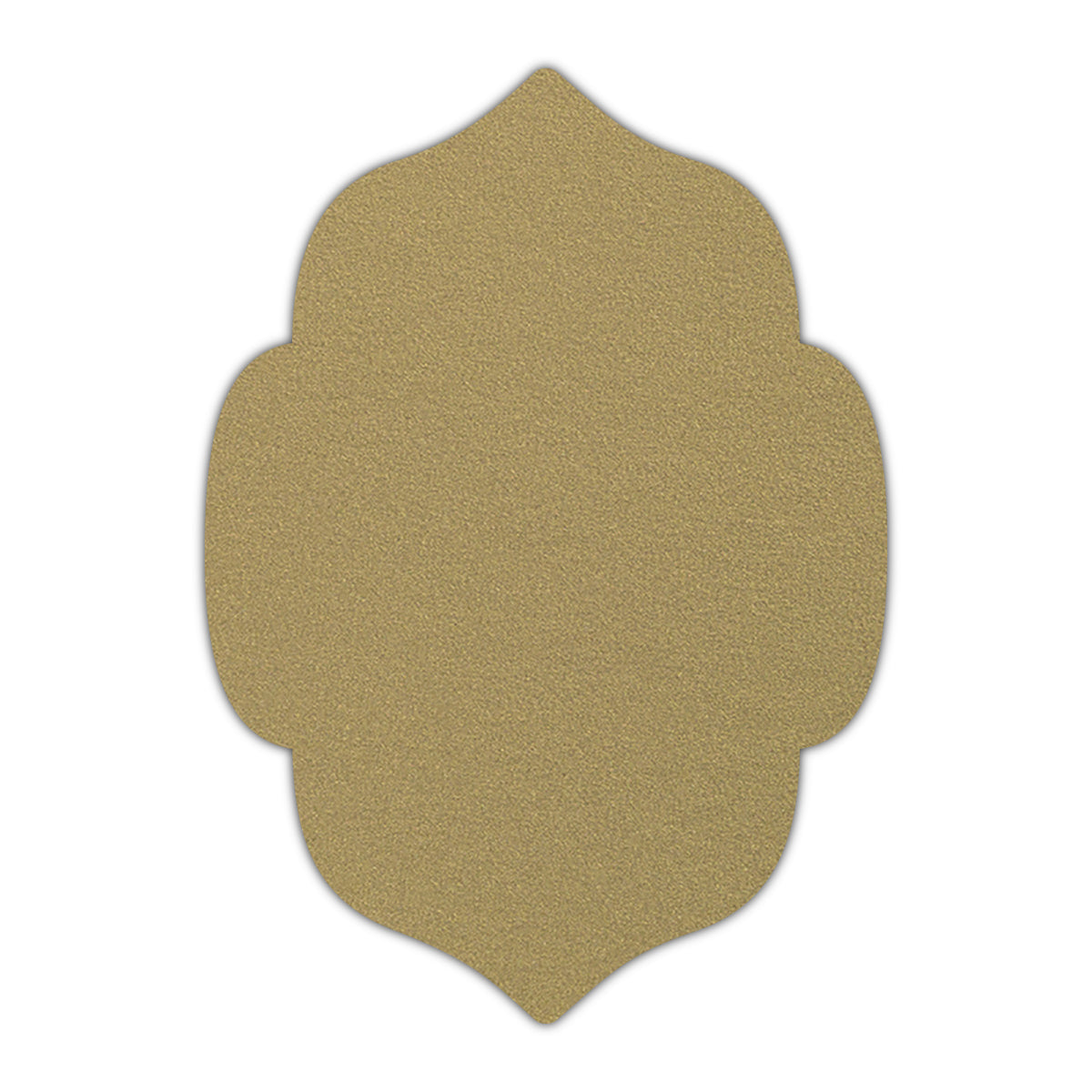 CMYK Print on Shimmer Gold Leaf Cardstock | Shape P7 | 8.5" x 11"