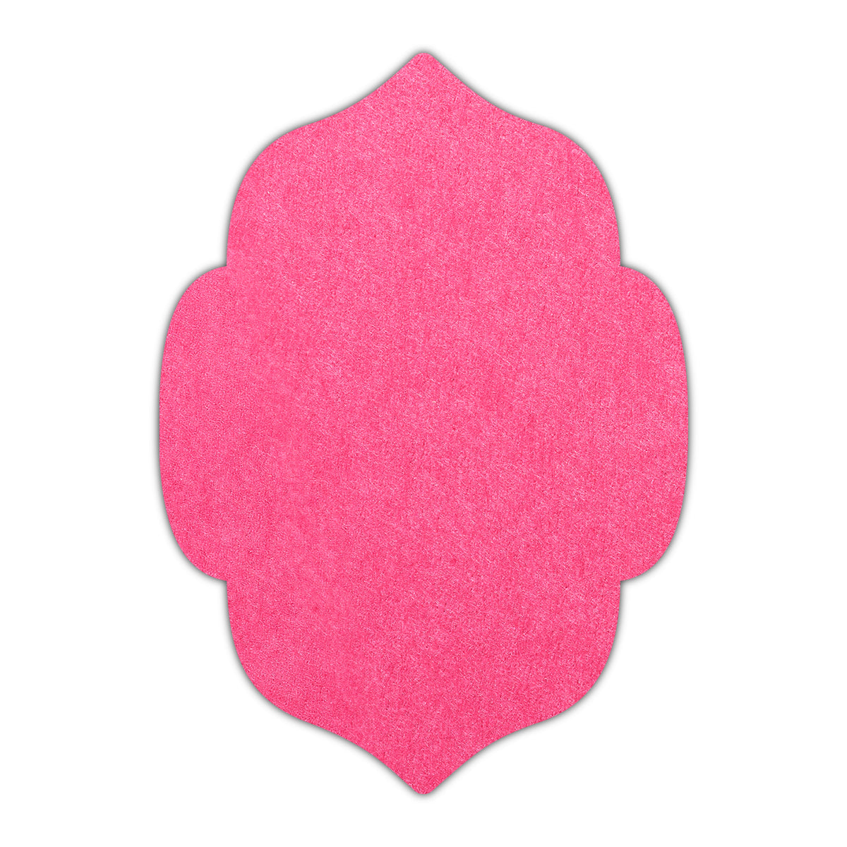 CMYK Print on Hot Pink Cardstock | Shape P7 | 3.5" x 5"