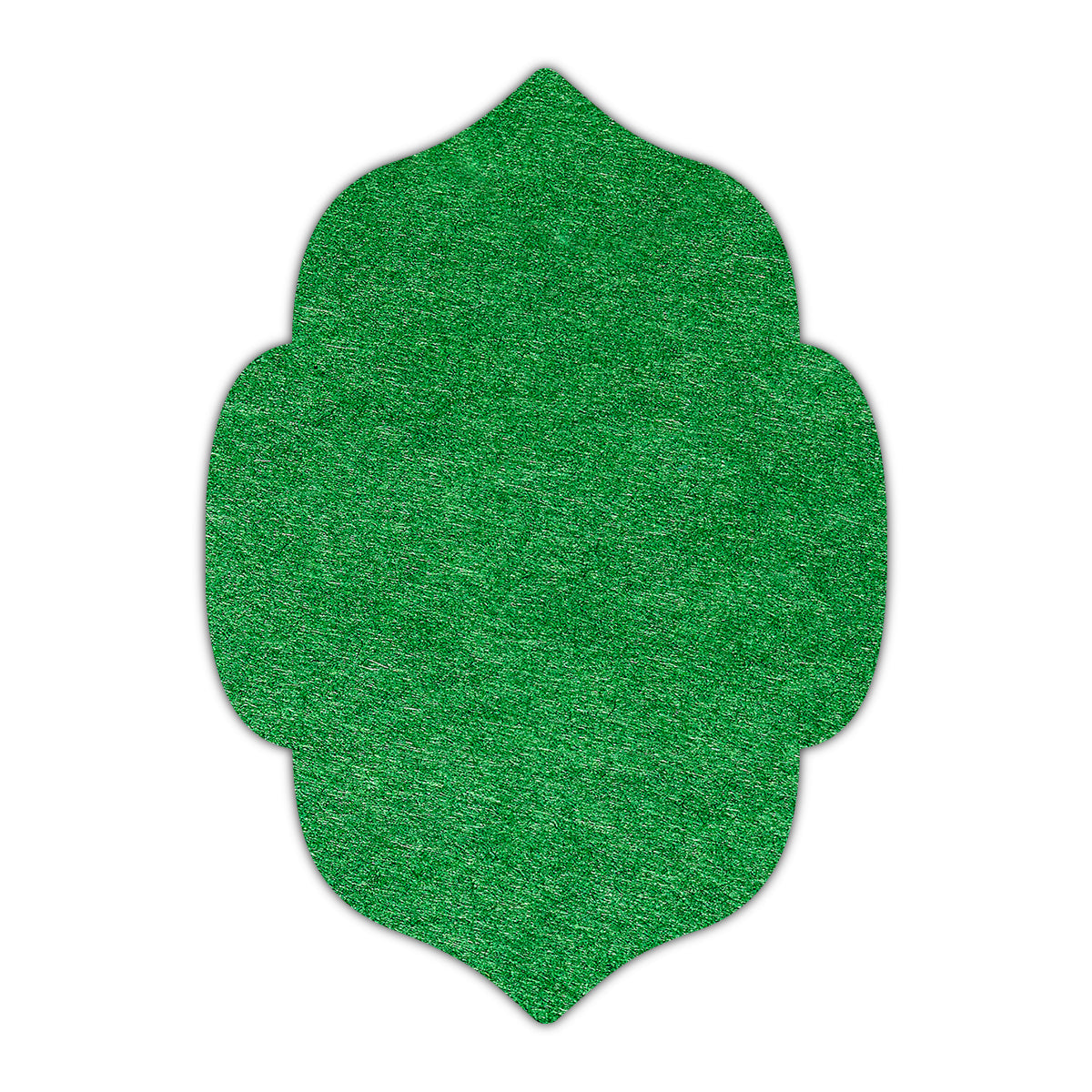 CMYK Print on Lockwood Green Cardstock | Shape P7 | 2" x 3"