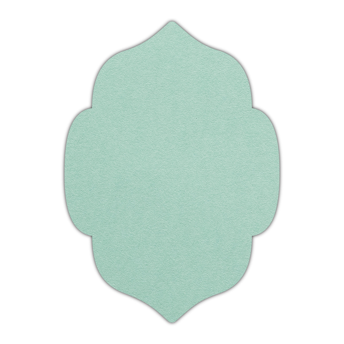 CMYK Print on Park Green Cardstock | Shape P7 | 6" x 9"