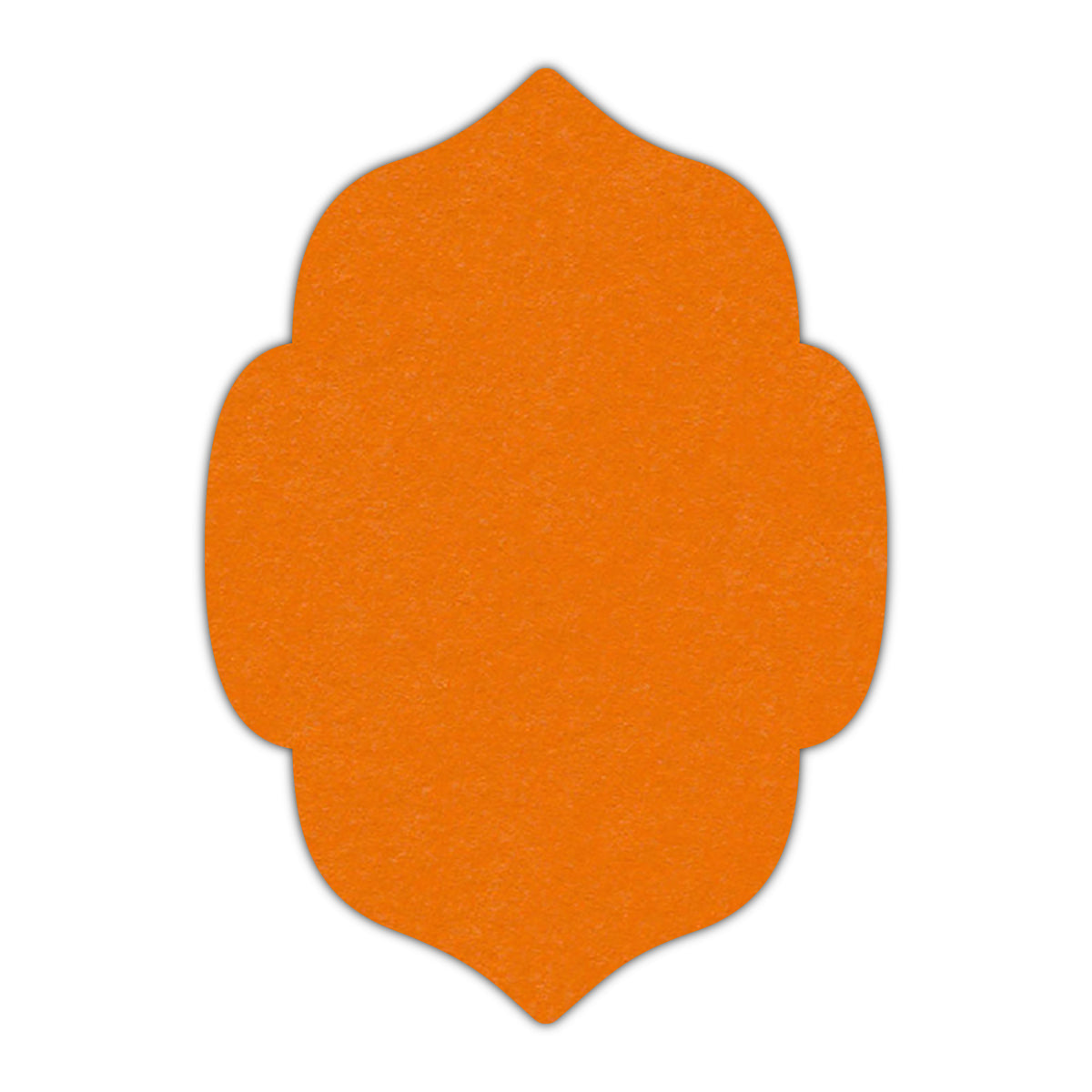 CMYK Print on Pumpkin Cardstock | Shape P7 | 8" x 10"