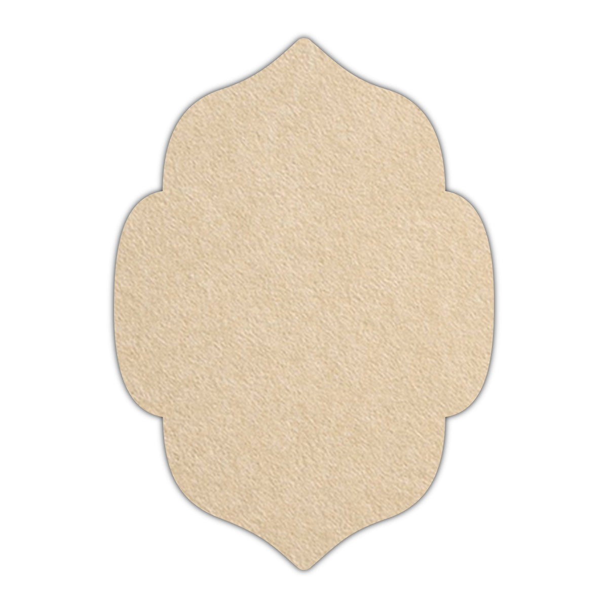 CMYK Print on Wheat Cardstock | Shape P7 | 2" x 3"