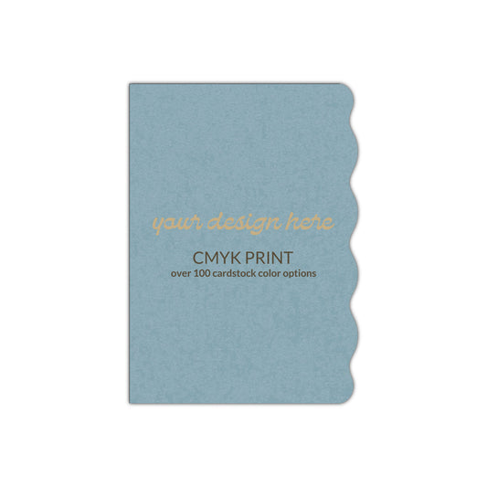 Shape P83 Diecut Card | CMYK Print | 2.5" x 3.5"