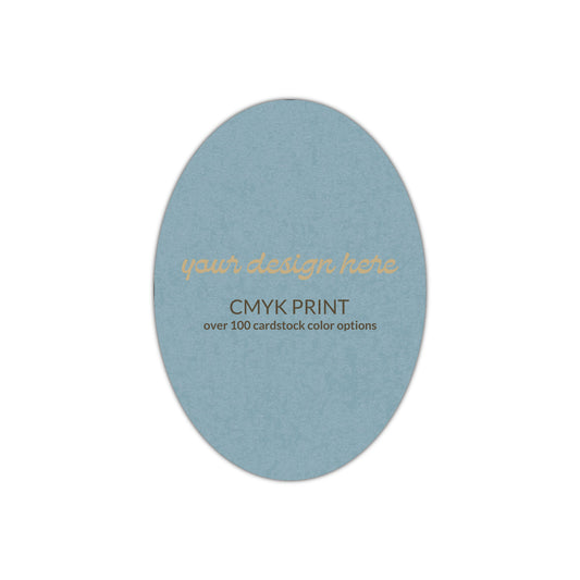 Shape P88 Diecut Card | CMYK Print | 2.5" x 3.5"