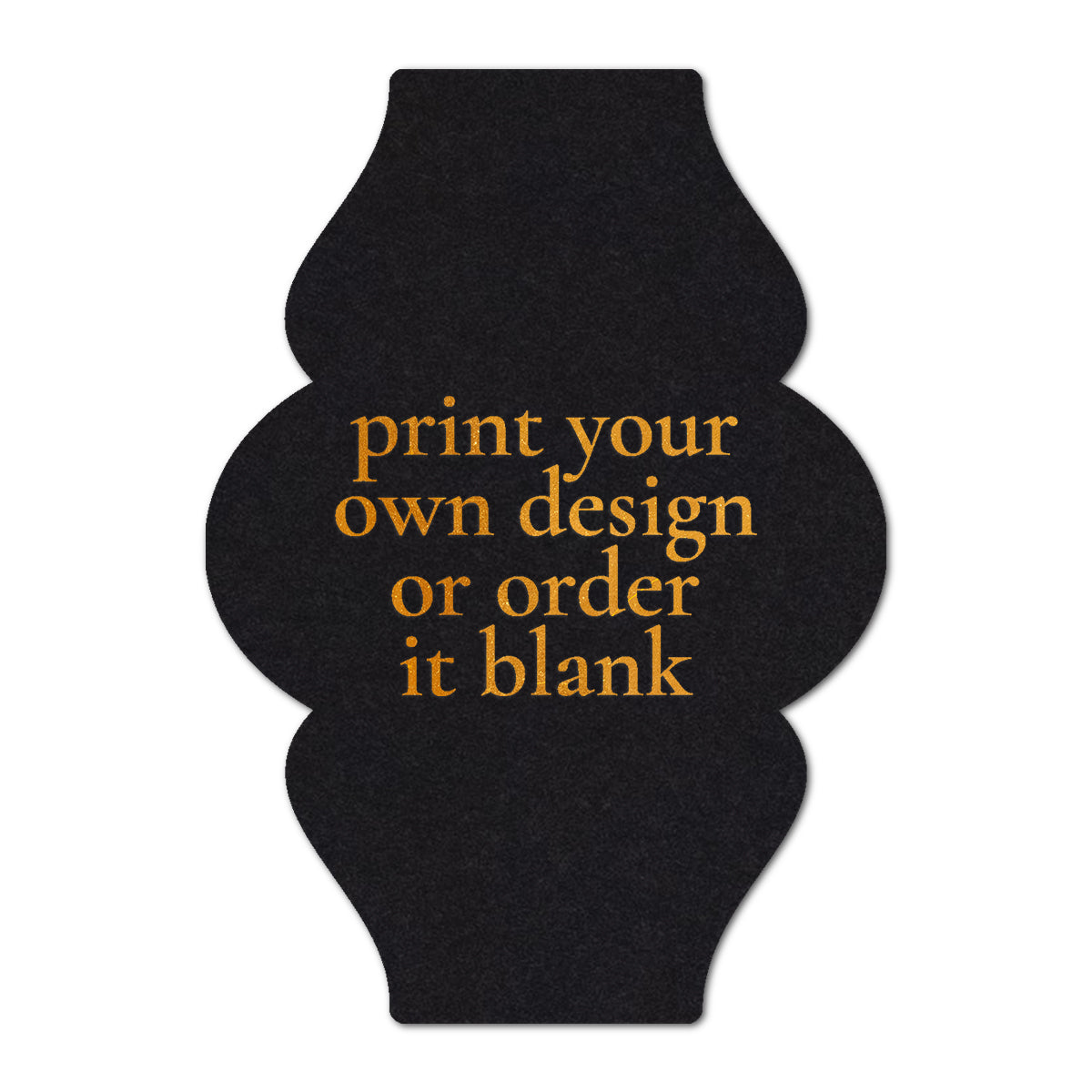 Custom Wedding Prints on Diecut Shaped Cardstock | Shape P8
