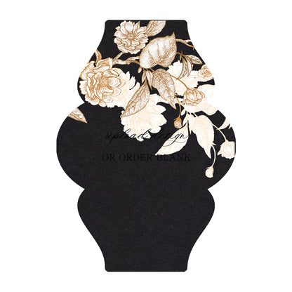 Custom Wedding Prints on Diecut Shaped Cardstock | Shape P8